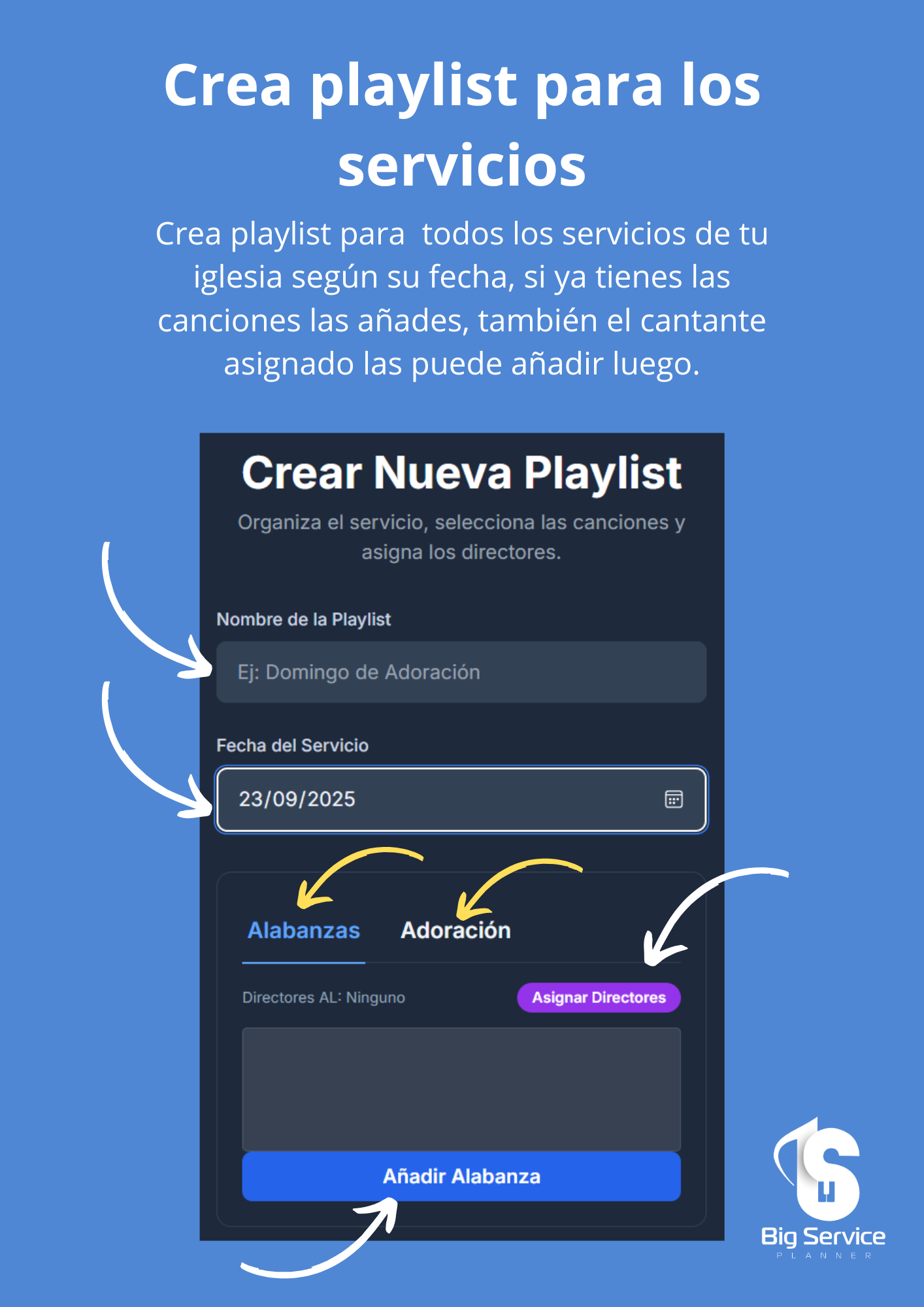 Paso a paso para agregar cantante